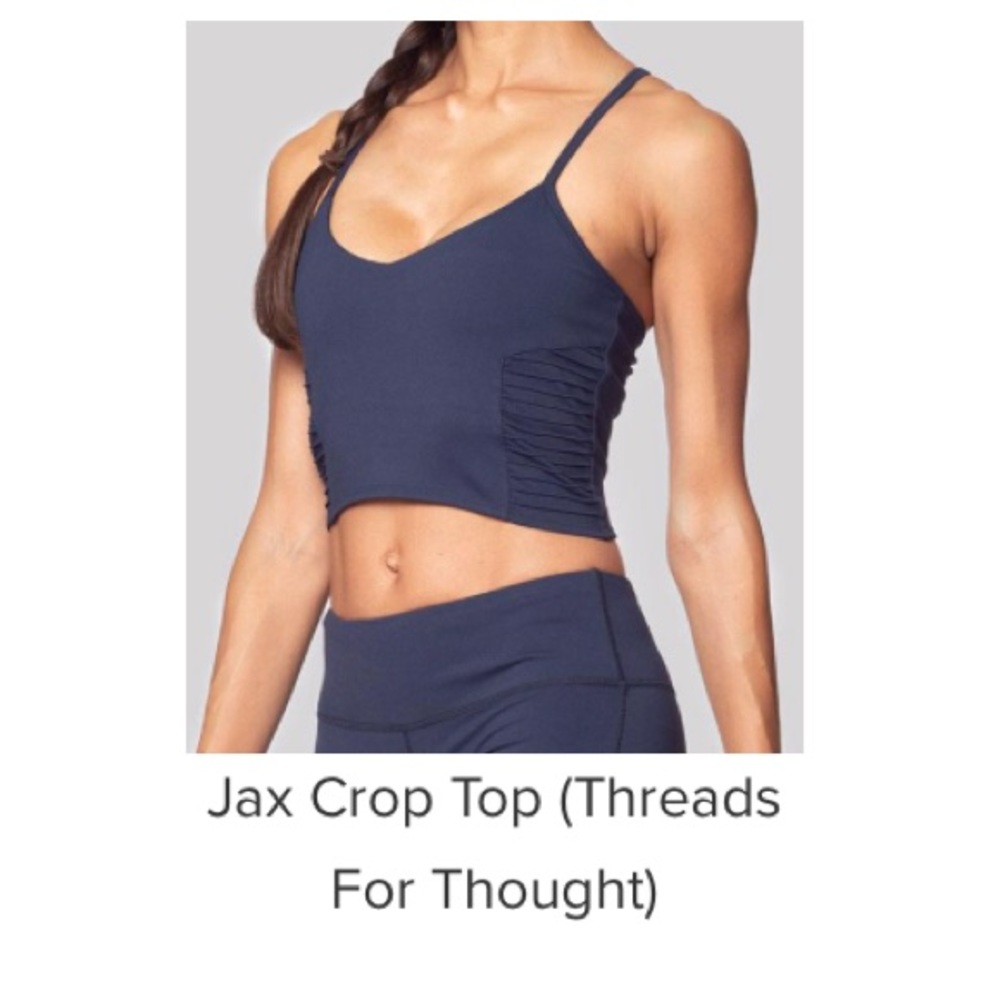 BNWT Threads 4 Thought Jax Crop Top Sports Bra
